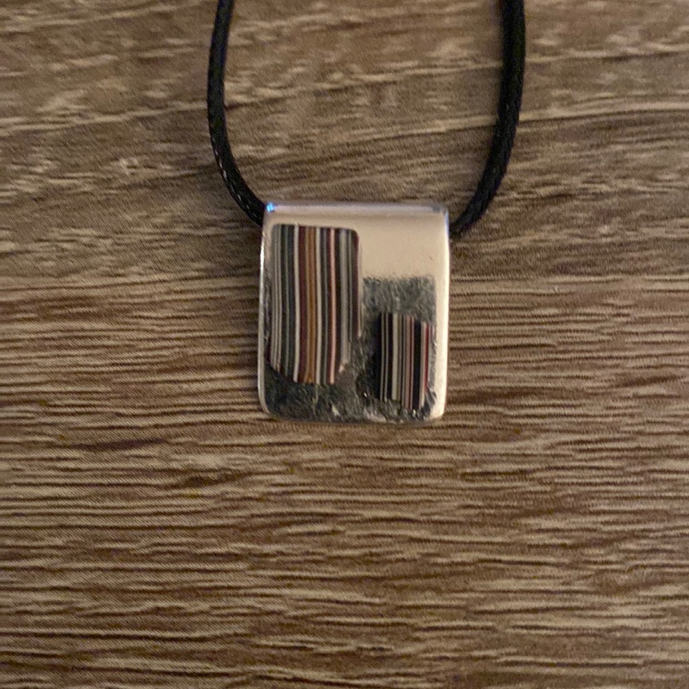 Fordite necklace